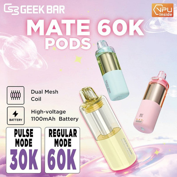 Geek Bar MATE 60K POD
