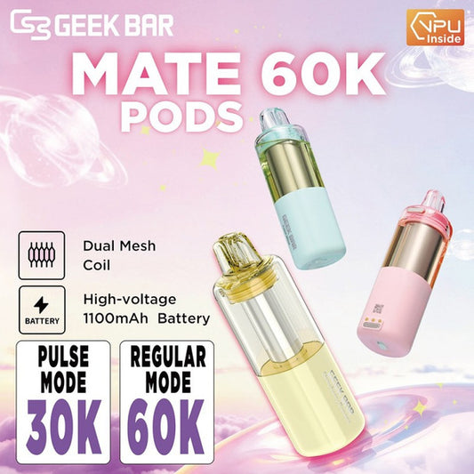 Geek Bar MATE 60K POD